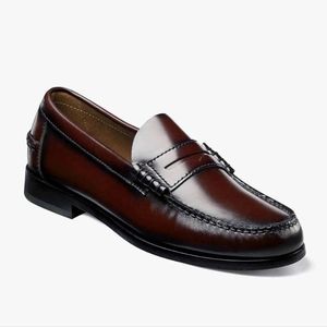 Florsheim Burgundy Penny Loafers (Size 12)